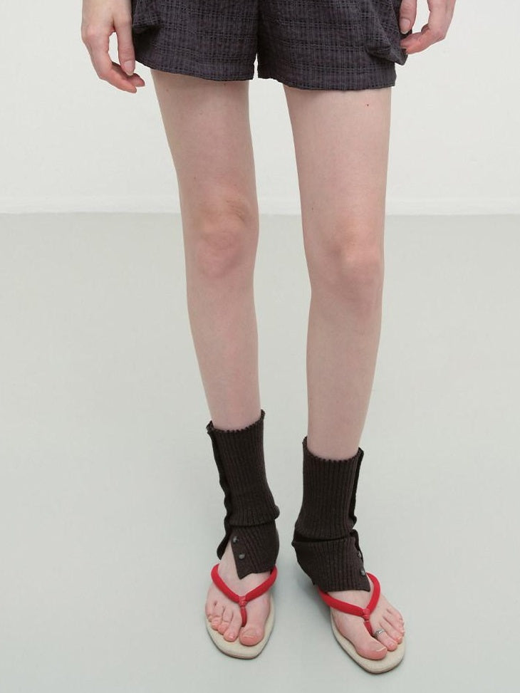 RUN TO THE FUTURE Soft Viscose Blend High Tube Minimal Over The Knee For Women Solid Leg Warmers