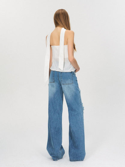 The NeverMore Zipper Front Slim Short Solid White Office Chic Strapless Tube Tops