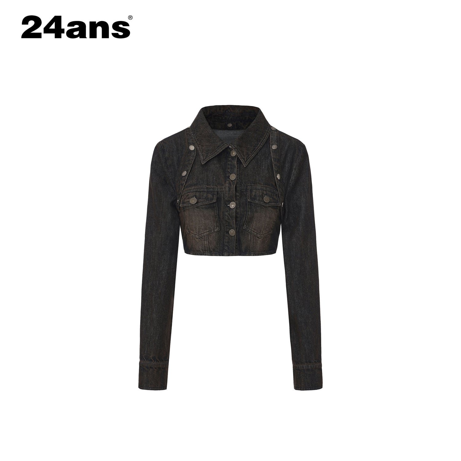 24ans_Breathable_Cotton_Linen_Notched_Collar_Low_Waist_Women_Top_&amp;_Pants_Sets_MISSTT