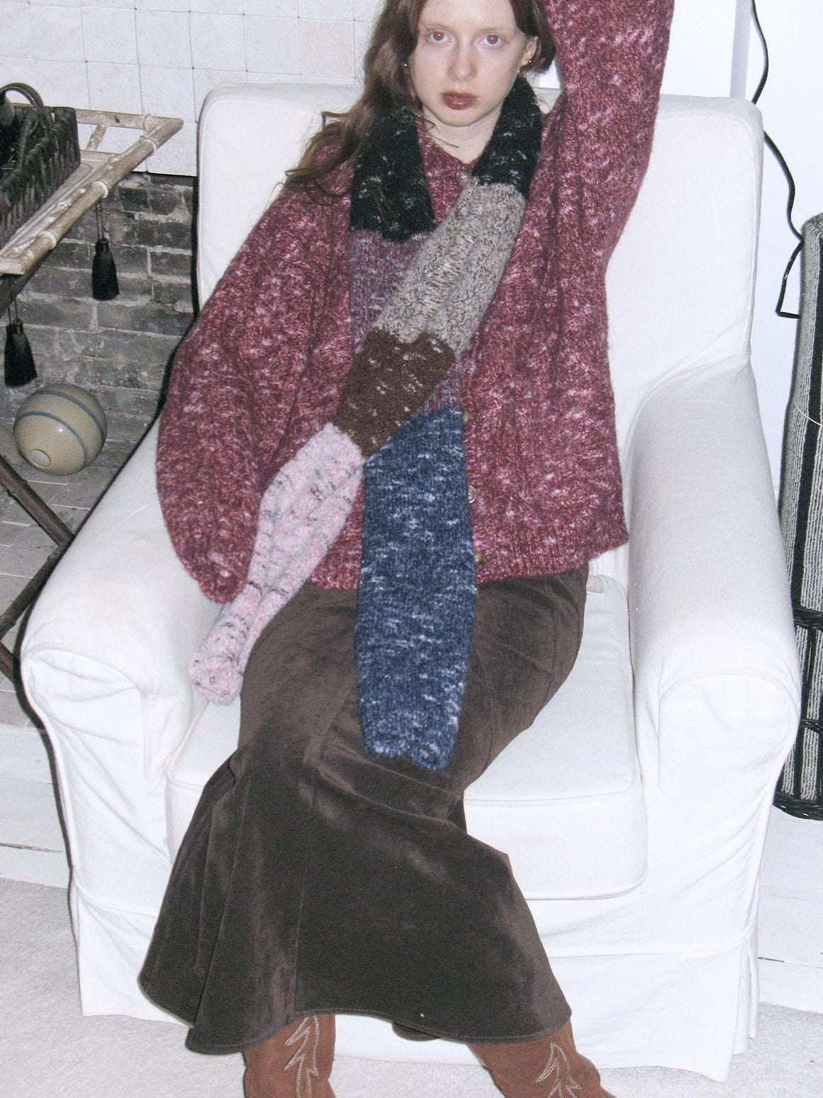Dorydory Raspberry Red Heavily Crafted Thick Outerwear Women&