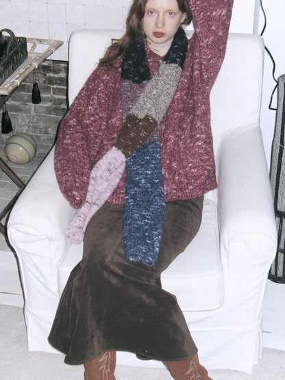 Dorydory Raspberry Red Heavily Crafted Thick Outerwear Women&