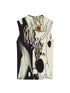 OfAkiva_Dog_And_Cat_Print_Designer_Original_Pineapple_Pleated_Women&