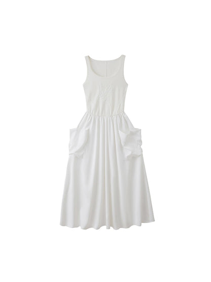 DIDDI MODA Lace Star Cutout Dress