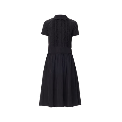 Northbutsouth_Ruffled_Shirt_Collar_Loose_Fit_Women&