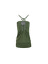 DoublePunch Summer Winter Convertible Halter Metal Trim Corset Top Vest