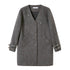 DIDDI MODA Starry Nail Wool Blend Trench Coat