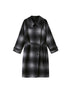 DIDDI MODA Matrix Mosaic Wool Blend Trench Coat