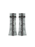 ARIADNAw Punk Rebel Ariadna Pu Shorts Leggings Color Block Design