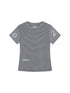 Achihara Faulty Stripes & Dots Graphic Print T-Shirt