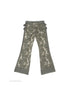 ARIADNAw Punk Revival Low Waist Contrast Stitch Denim