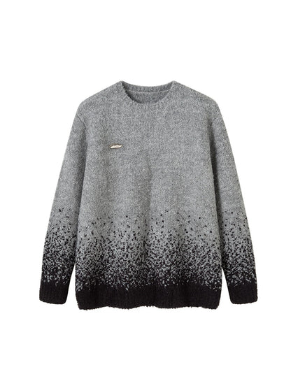 DIDDI MODA Starry Gradient Knit Sweater