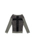 ARIADNAw Punk Revival Tencel Blend Cropped Knit Top