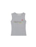 Achihara Berlin Soda Rhinestone Vest In Soft Cotton - T-Shirt