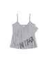 Achihara Stretchy Viscose Jersey Camisole With Chestnut Print Tops