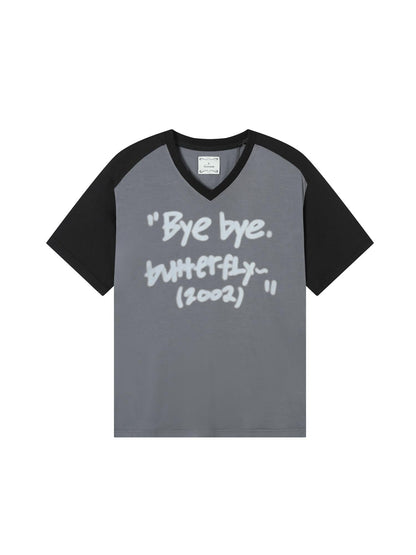 Achihara Bye Bye Paper Plane Tee