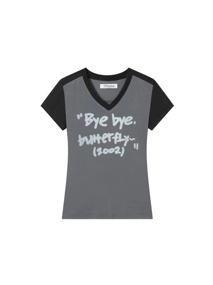 Bye Bye Paper Plane Tee