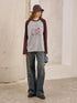 Playful Bear Striped Knit Tee