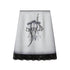 DIDDI MODA Gothic Glove Print Lace Satin Straight Mini Skirt
