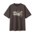 DIDDI MODA Playful Letter Print Cotton Tee