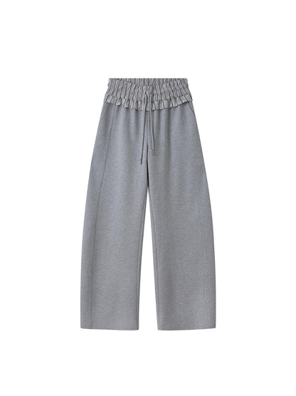 Relaxed Fit Stripe Waist Jogger Pants