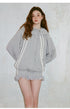 DIDDI MODA Sweet Lace Utility Outfit Reflective Trim Softshell Skirt Set
