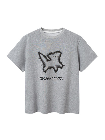 DIDDI MODA Techno Puppy Graphic Tee