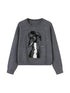 DIDDI MODA Greyhound Knit Sweater Women Soft Yarn Winter 2024