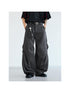 Peoplesense Composite Deconstructed Diamond Pleat Drape Trousers