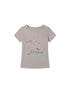 MOMSYCAN FOX LINE Best Friend Print Cotton T Shirt With Adjustable Strap