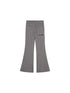 Achihara Stretch Acrylic Cotton Blend Flared Pants Toee