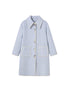 DIDDI MODA Vintage Shell Embroidered Wool Coat
