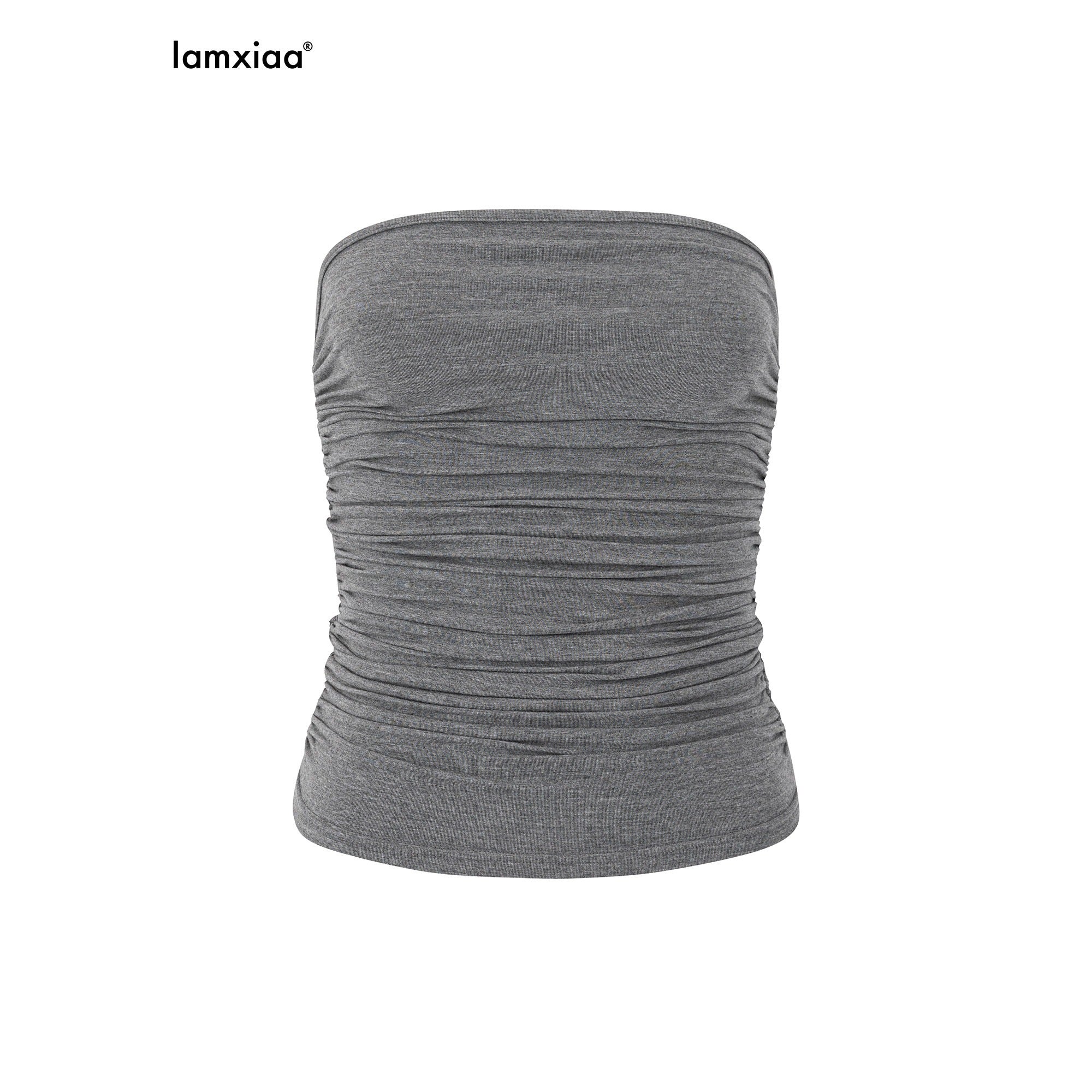 iamxiaa_3d_Ruching_Strapless_Fitted_Lowrise_Paneled_Mermaid_Women&