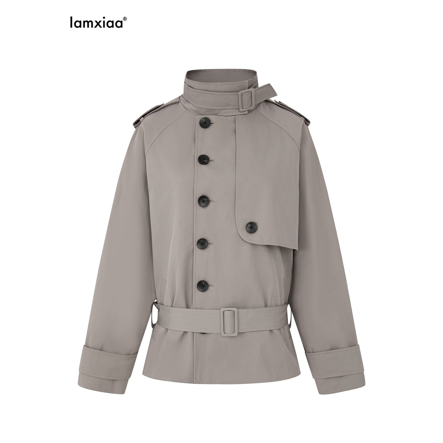 iamxiaa_Adjustable_Stand_Collar_Epaulet_Cocoon_H_Cut_Women&