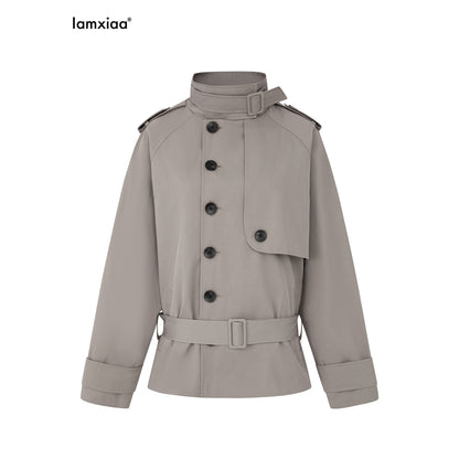 iamxiaa_Adjustable_Stand_Collar_Epaulet_Cocoon_H_Cut_Women&
