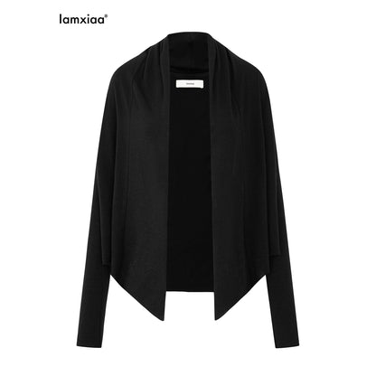 iamxiaa_Asymmetric_Draped_Pointed_Hem_Knit_Women&
