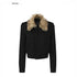 iamxiaa_Black_Detachable_Fur_Collar_Cropped_Petite_Women&