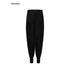iamxiaa_Black_Double_Buckle_Wide_Waist_Lantern_Pleated_Low_Rise_Women&