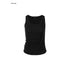 iamxiaa_Black_Draped_Ribbon_Tie_Rolled_Hem_Women&