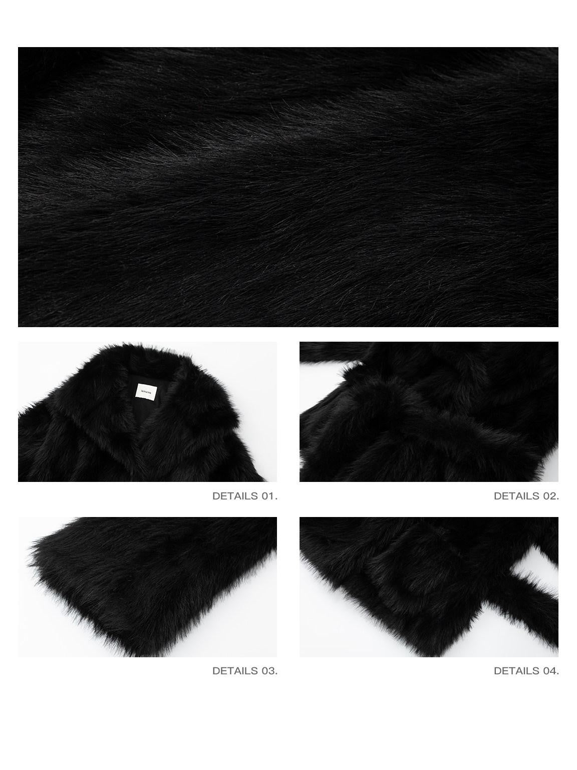 iamxiaa Black Wide Lapel Long Straight Self Tie Belt Women&