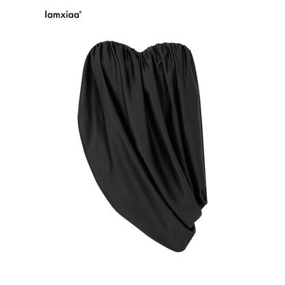 iamxiaa_Boned_Sweetheart_Asymmetrical_Pleat_Women&