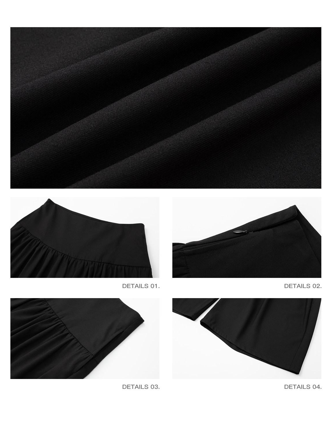 iamxiaa Bubble Texture Ruched Low Rise Wide Waist Slimming Loose Women&