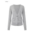 iamxiaa_Cloudlike_Deep_V-neck_Shell_Buttons_Ribbed_Edge_Women&