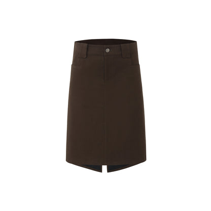 iamxiaa_Coffee_Brown_Back_Slit_A_Line_Utilitarian_Women&