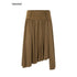 iamxiaa_Coffee_Green_Asymmetric_Hem_3d_Pleats_Wide_Waist_Women&