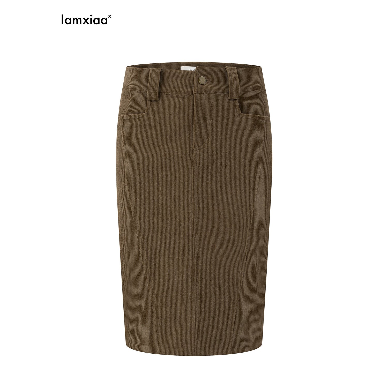 iamxiaa_Coffee_Paneled_Hip_Hugging_Back_Slit_Slimming_Women&