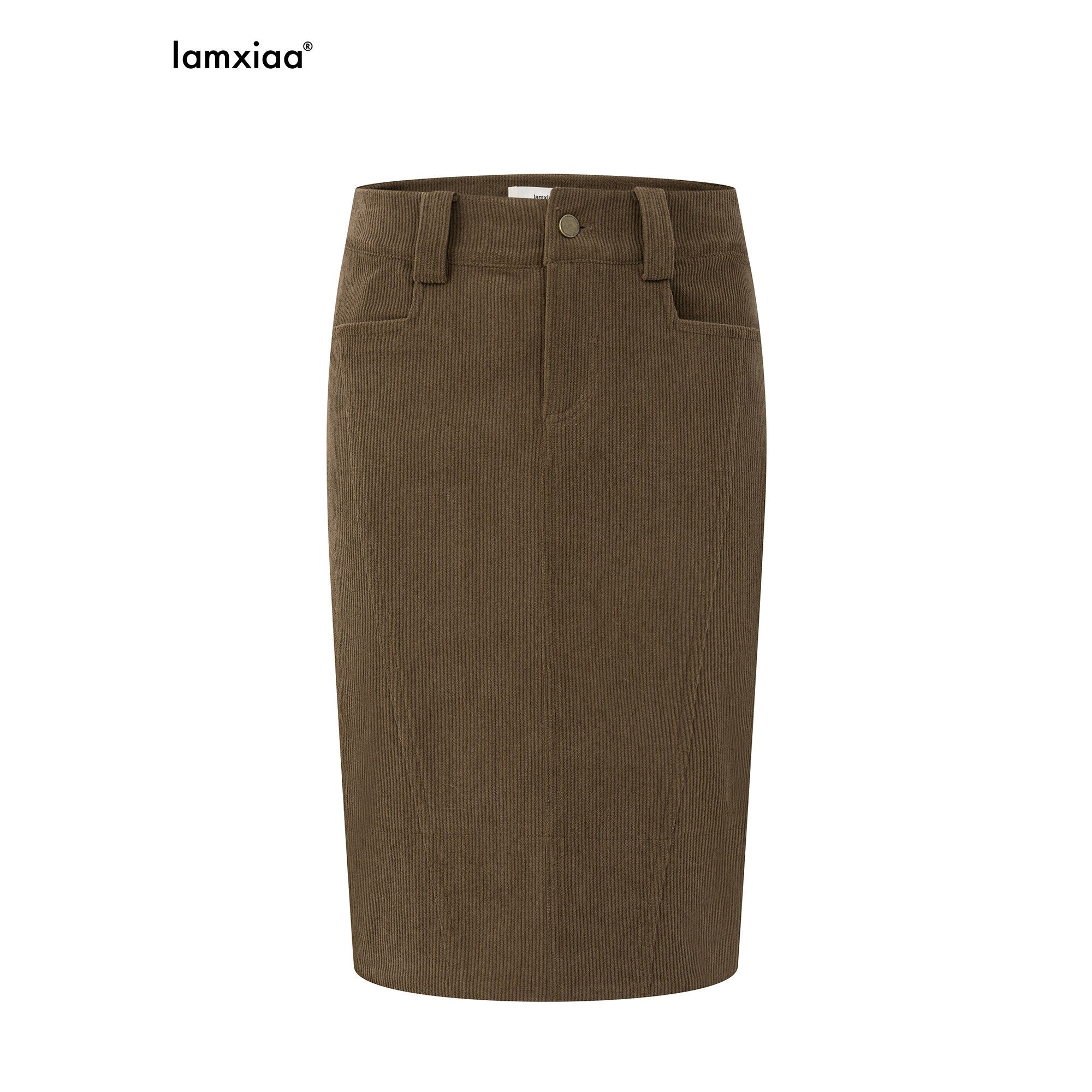 iamxiaa_Coffee_Paneled_Hip_Hugging_Back_Slit_Slimming_Women&