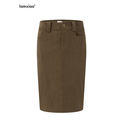 iamxiaa_Coffee_Paneled_Hip_Hugging_Back_Slit_Slimming_Women&