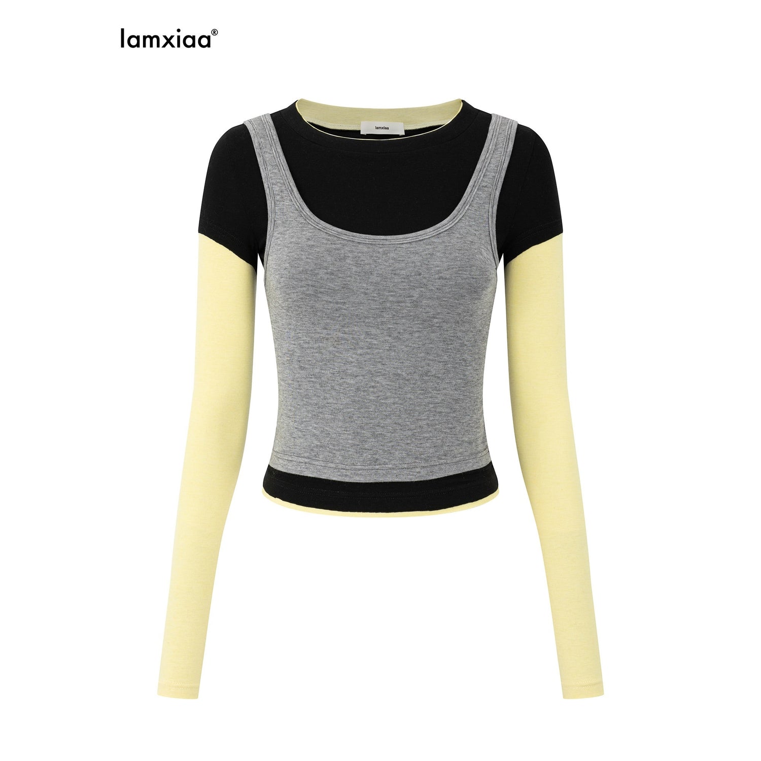 iamxiaa_Colorblock_Faux_Layered_Vest_Deconstructed_Women&