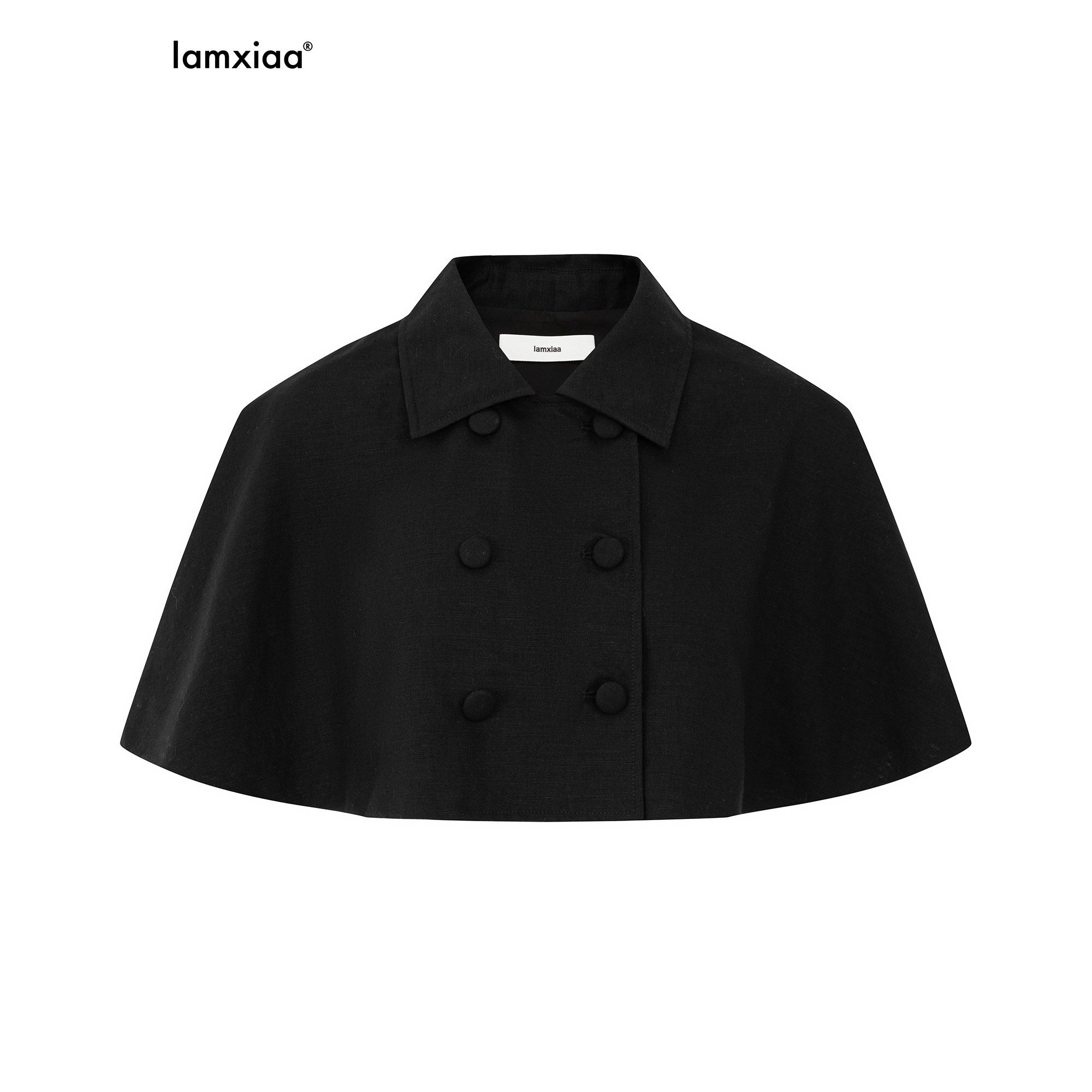 iamxiaa_Cropped_Double_Breasted_Lapel_Court_Women&