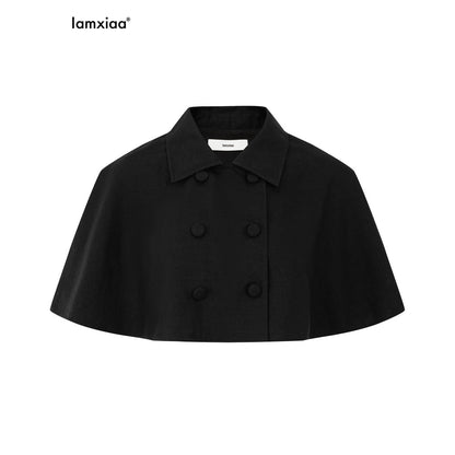 iamxiaa_Cropped_Double_Breasted_Lapel_Court_Women&